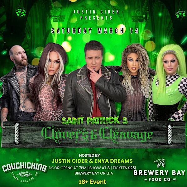 Clovers & Cleavage Drag Show | Brewery Bay Food Co