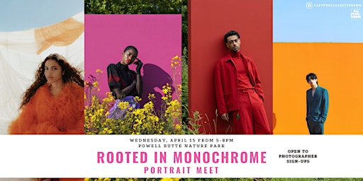 "Rooted in Monochrome" Portrait Meet | Powell Butte Nature Park