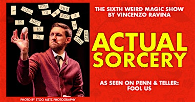 Actual Sorcery – Live Magic Show at the Bus Stop Theatre | The Bus Stop Theatre