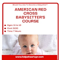 American Red Cross Babysitting Class | Help-A-Heart CPR, LLC