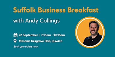 Suffolk Business Breakfast - September 2026 | Milsoms Kesgrave Hall