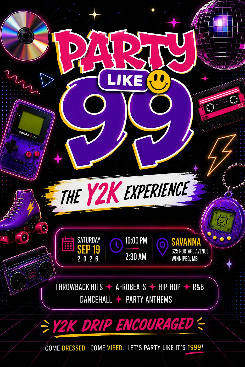 PARTYLIKE99 | 625 Portage Ave