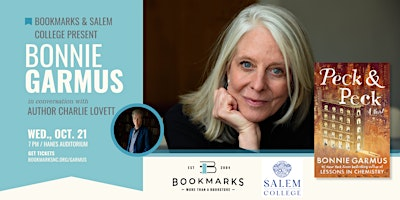 Bookmarks & Salem College Present Bonnie Garmus | Hanes Auditorium (Elberson Fine Arts Center)