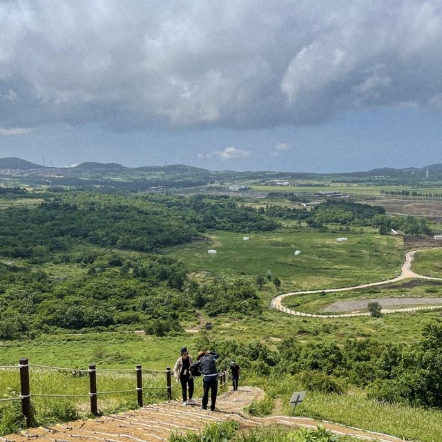 제주도의 노을 명소, 새별오름