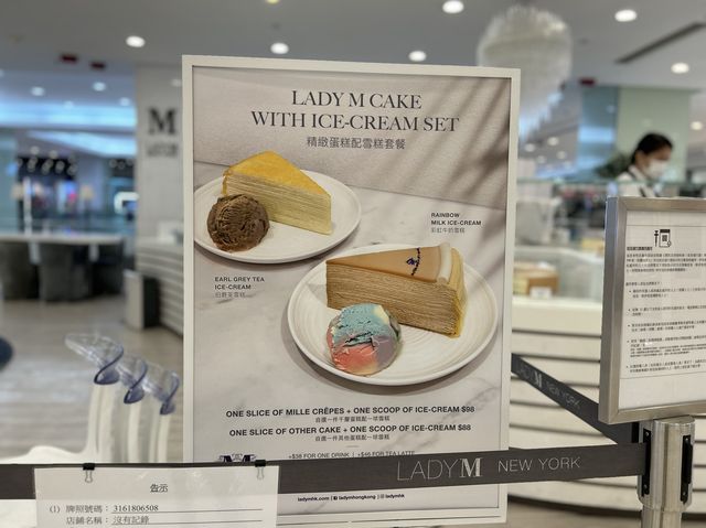 Lady M, a New York cake brand in Hong Kong  Lady M, a New York cake brand in Hong Kong