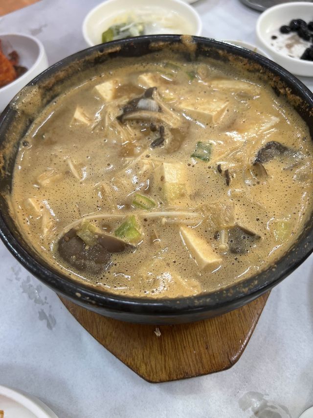찐 청국장 맛집...😳