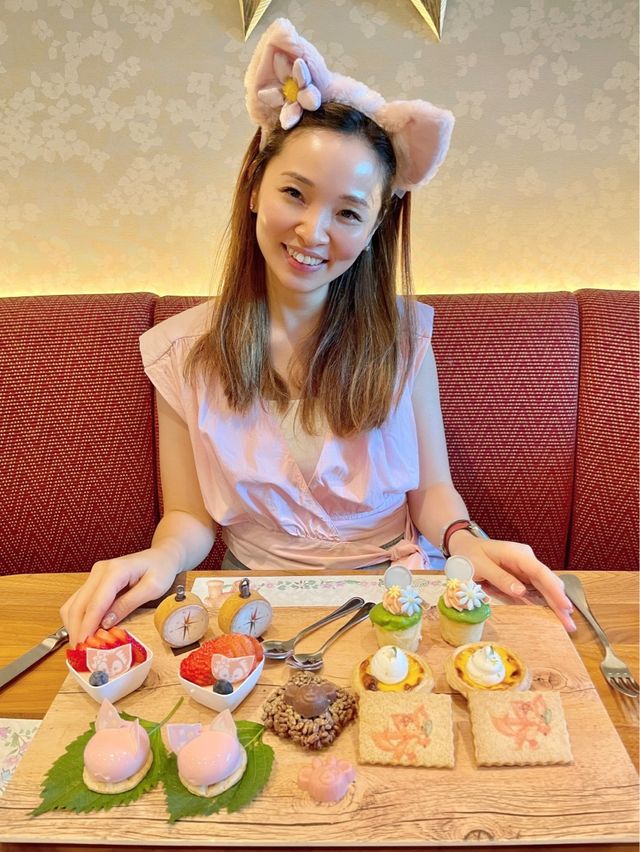 滿足可愛主題樂園下午茶💕