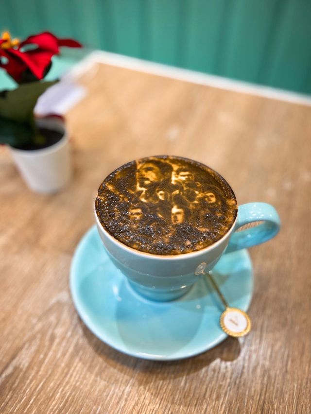 【🌺上環花海Cafe  x  驚喜打印咖啡☕】
