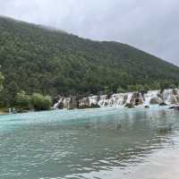 Luscious Turquoise Lake in Lijiang 