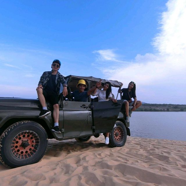 White Sand Dune Vietnam 