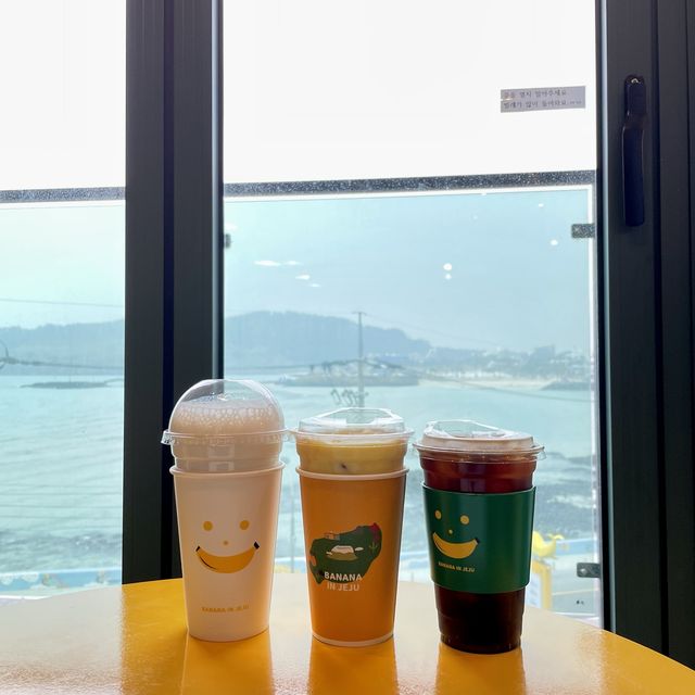 제주 함덕 카페 카페바나나 함덕점