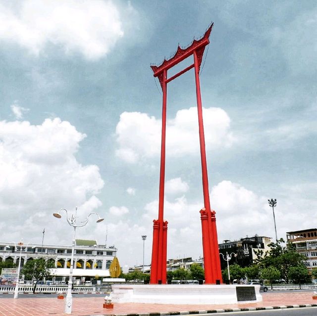 บรรยากาศ ย่านเสาชิงช้า