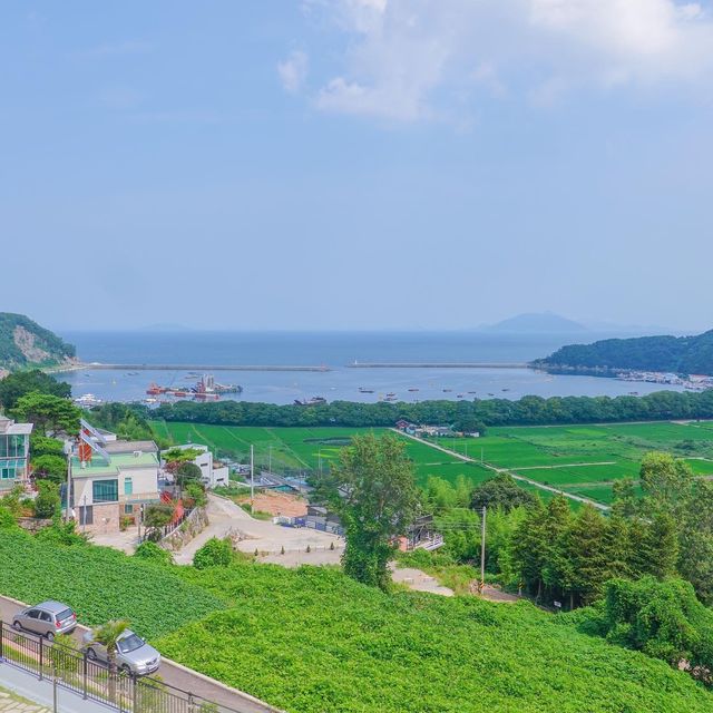 남해 독일마을과 바다를 한눈에 담은 🇩🇪할로브리즈 카페