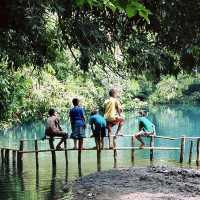 Water activities in khoun leng lake 