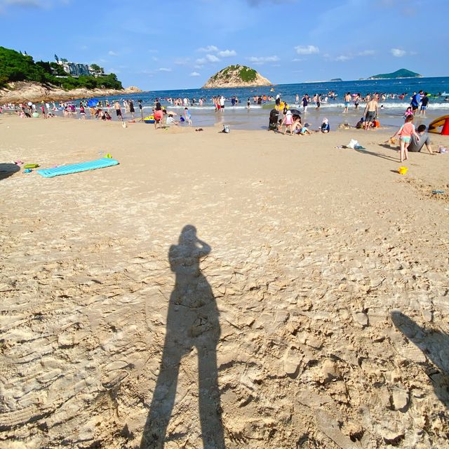 夏天去玩水啦！石澳沙灘🏖️