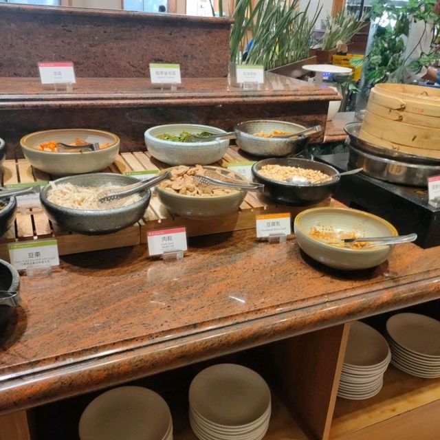 新竹煙波湖濱本館-西餐廳1樓早餐用餐環境舒服