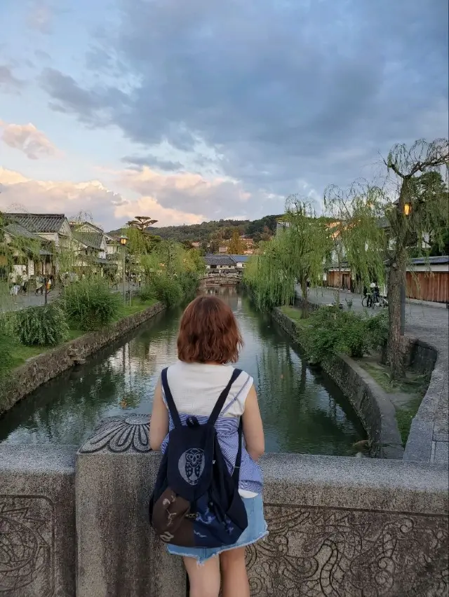 美麗如畫的日本岡山縣倉敷市 