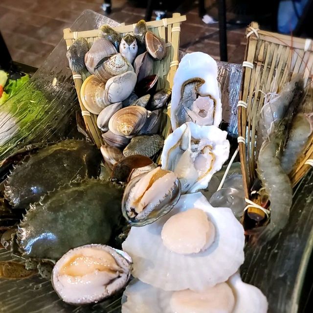元朗錦田 海鮮蒸鍋