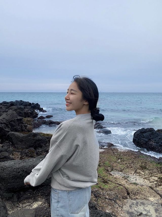 빼꼼! 함덕해수욕장 창꼼바위