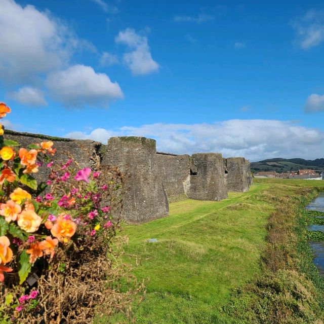 Biggest castle in Wales 