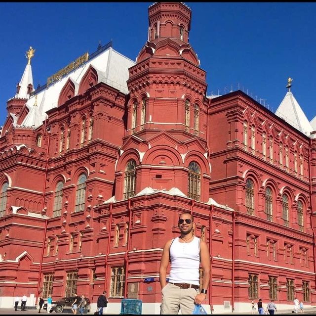 Red square in Moscow 