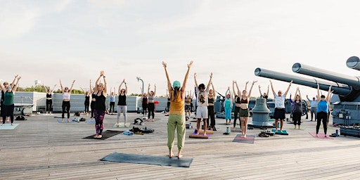 9.20.23 Battleship Yoga (Wilmington) | Battleship North Carolina