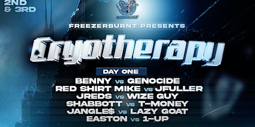 FreezerBurnt Battles - Cryotherapy DAY 1 | The Faculty Event Centre