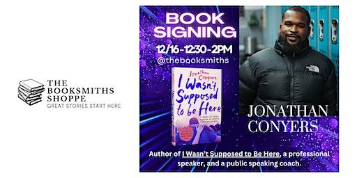 The BookSmiths Shoppe Presents: Author Jonathan Conyers | The BookSmiths Shoppe