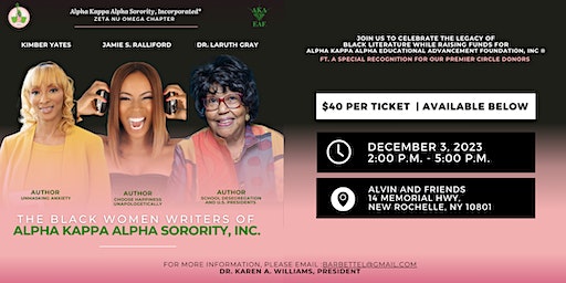 The Black Women Writers of Alpha Kappa Alpha Sorority, Inc. | Alvin & Friends