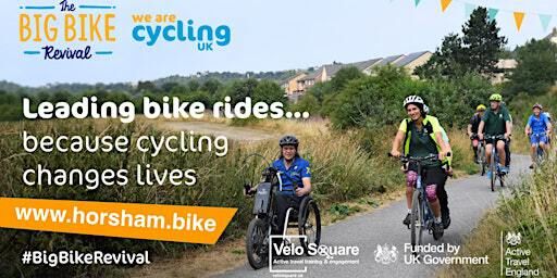 FREE Cycle Confidence Training: Sat 28 Sep, AFTERNOON ride | Horsham Park Barn