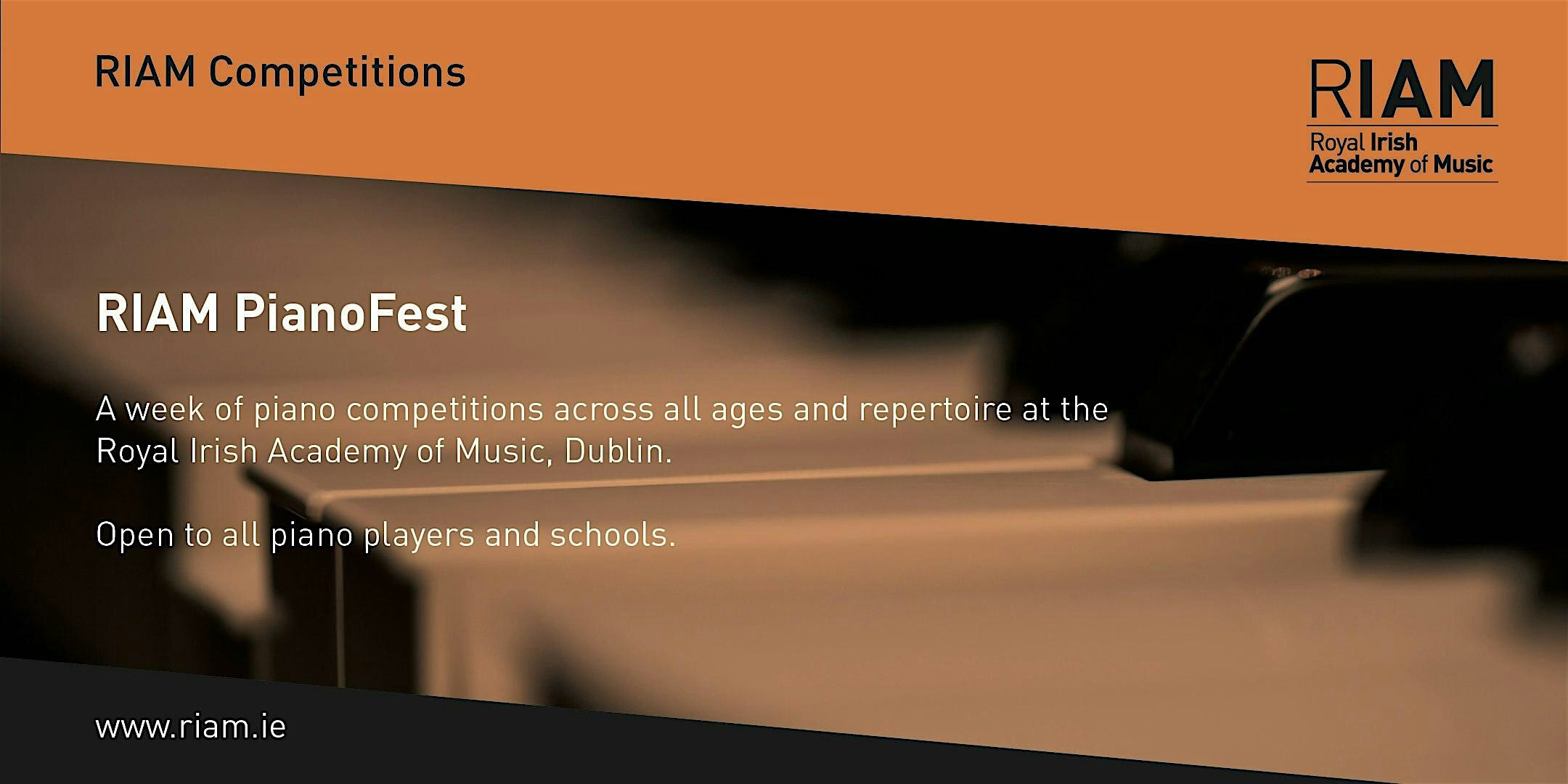 RIAM PianoFest 2025 | Royal Irish Academy of Music