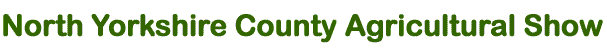 North Yorkshire County Show 2024 | The Camp Hill Estate