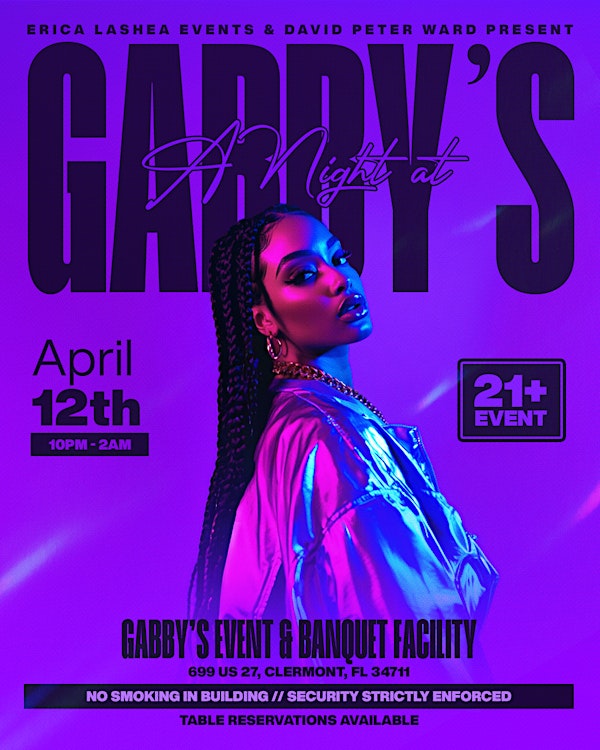 A Night at Gabbys | Gabby's Banquet and Event Facility