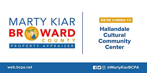 Broward County Property Appraiser at Hallandale Beach Cultural Center | Cultural Community Center