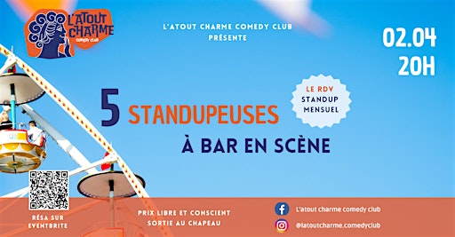 Plateau d'humour | L'atout charme comedy club | Bar en Scène