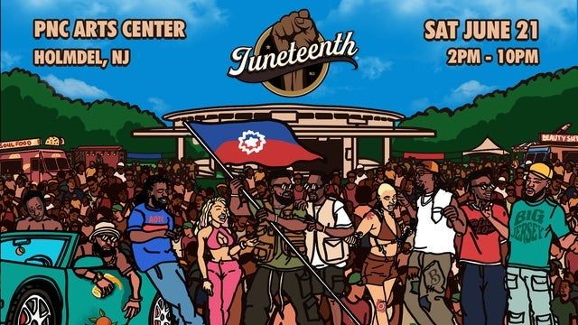 Juneteenth NJ with Larry June, MIKE, Honey Bxby, Showcase, Flygerian 2025 (Holmdel) | PNC Bank Arts Center