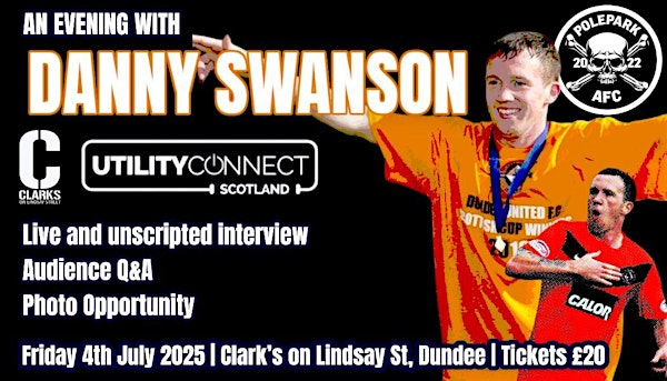 An Evening with Danny Swanson | Clarks on Lindsay Street
