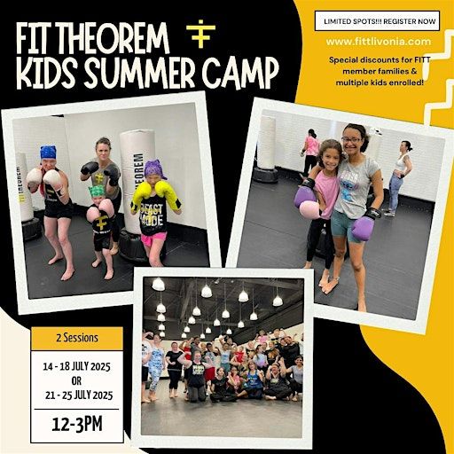 EmPOWerment: Kids Kickboxing Camp | 33191 Plymouth Rd