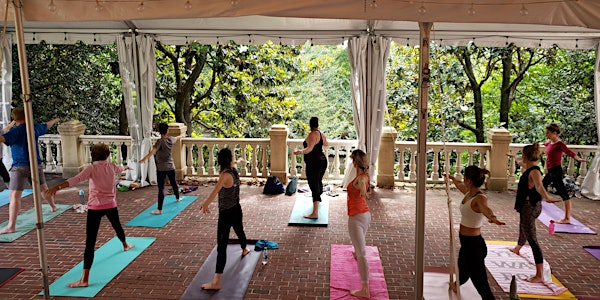 Yoga on the Magnolia Terrace | Carlyle House Historic Park