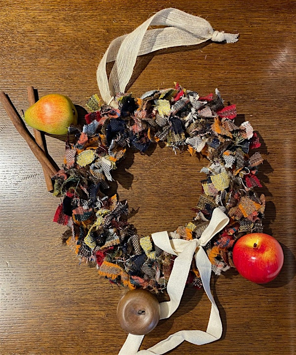 Autumnal Rag Wreath Making | Grimm & Co