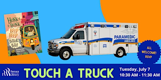 Touch a Truck :  Ambulance | Ramara Centre