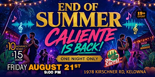 Latin Dance: Caliente is back! | OK Corral Cabaret