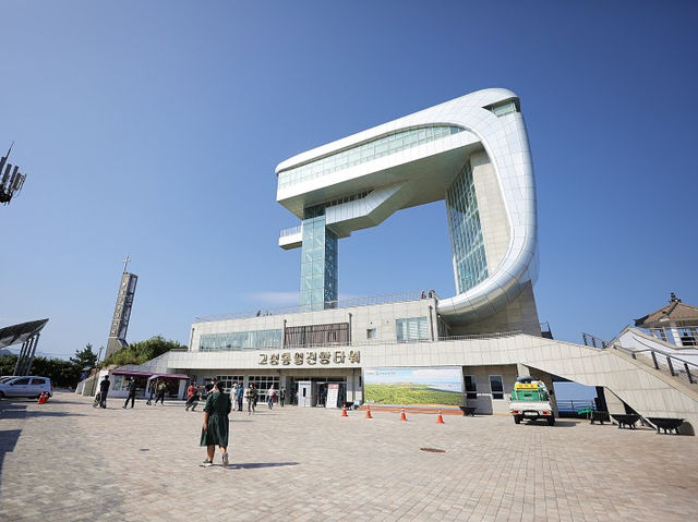 고성 통일전망대 금강산이 보여요 