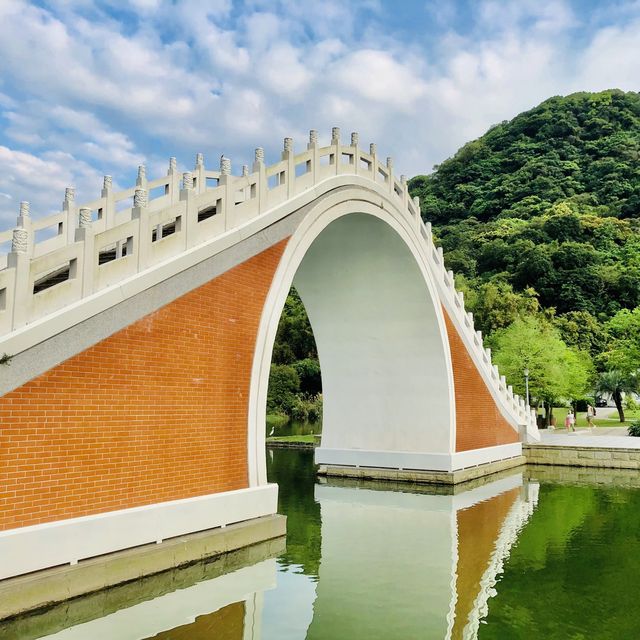 😍最可愛的都在大湖公園🤩完美無瑕的夕陽餘暉🌅