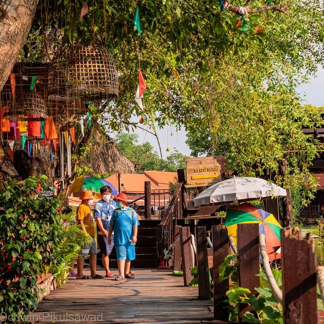 ตลาดน้ำอโยธยา ที่เที่ยวที่กินชื่อดังอยุธยา