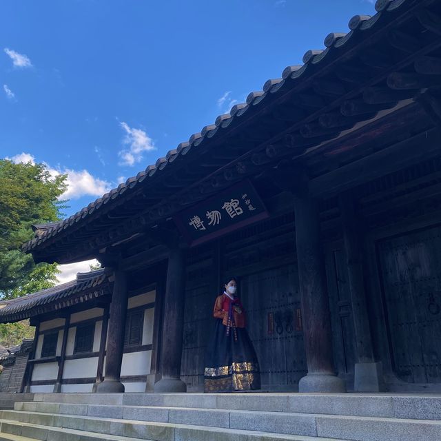 한복 인생샷을 남길 수 있는 한국민속촌🇰🇷