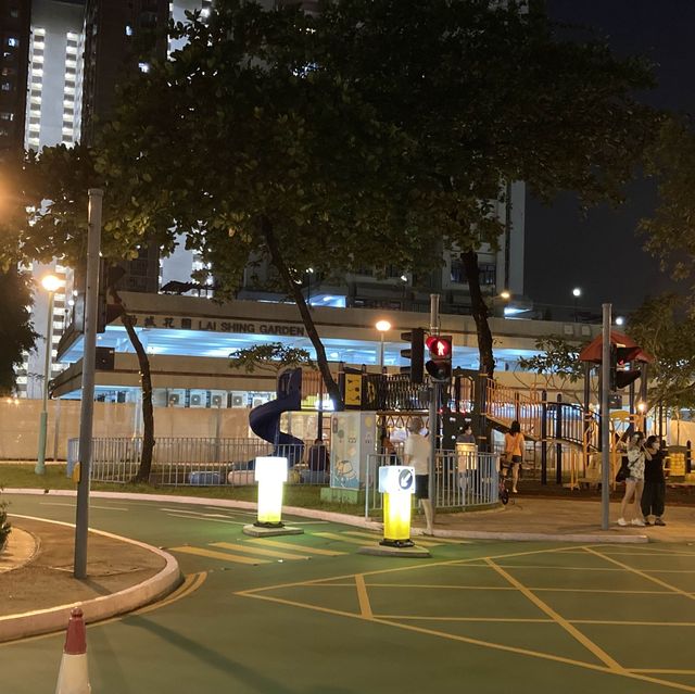 夜遊沙田交通安全公園