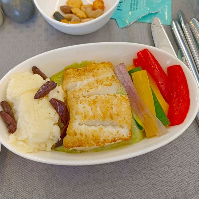 EVA商務艙餐點