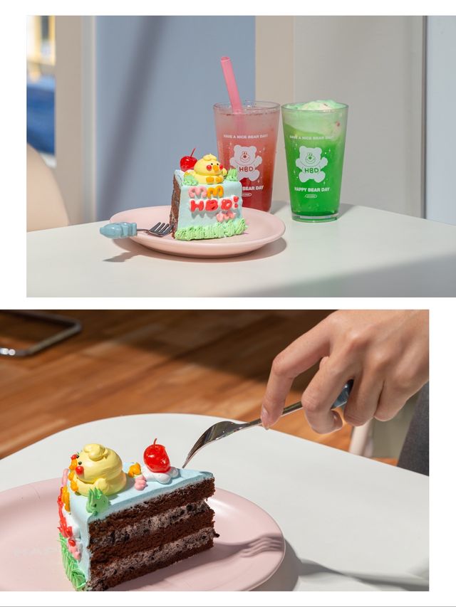 파스텔톤 귀여움과 맛의 행복이 있는 곳