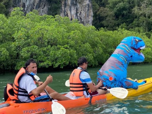 พายเรือคายัค อ่าวท่าเลน​ กระบี่